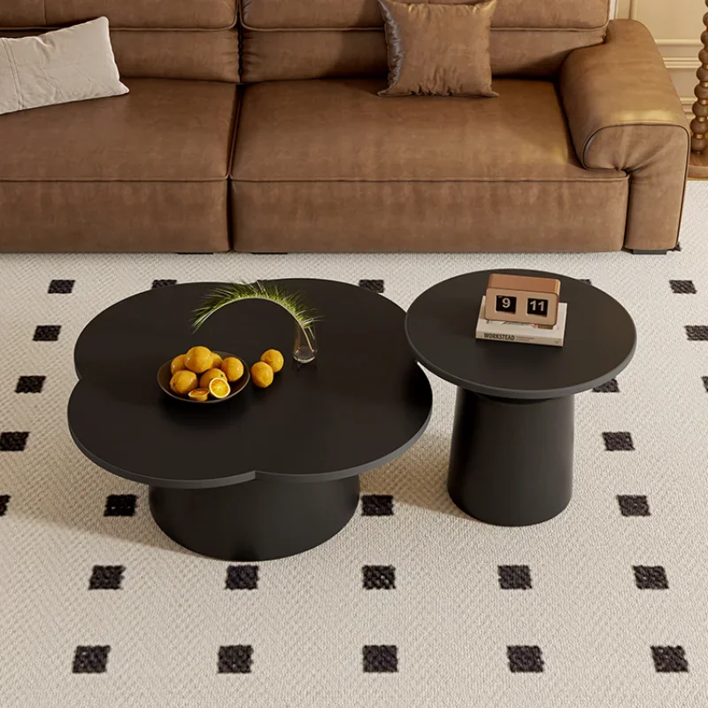 Kawaii Bedroom Luxury Coffee Tables Black Design Balcony Living Room Coffee Tables Hallway Hotel Beistelltisch Home Furniture