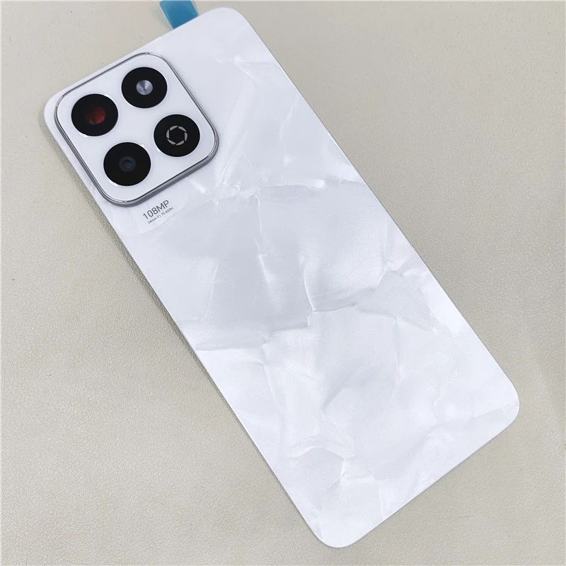 For Honor X7C ALT-LX2 Back Battery Cover Rear Door Housing Case Panel Replacement Parts With Camera Lens