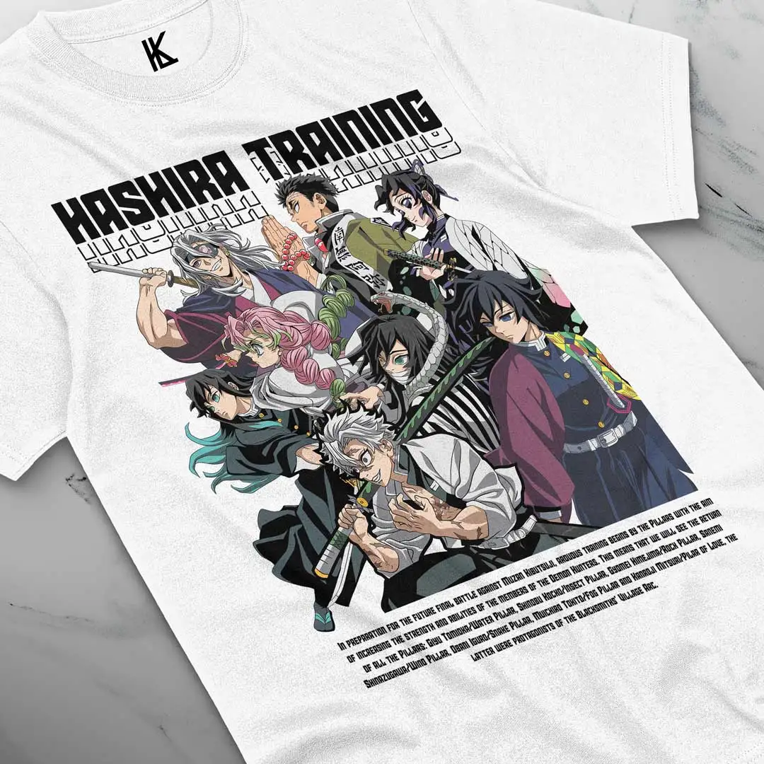 Blanca Hashira Training Demon Slayer T-Shirt Anime Gift Shirt  Unisex All Size Cotton