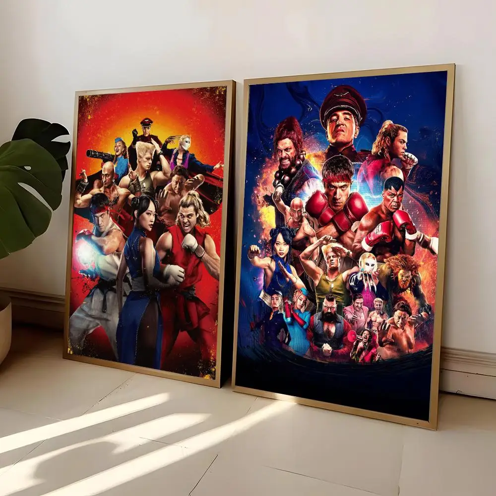 Street Fighter Latest 2026 Painting Calligraphy Frameless Poster Canvas Painting Wall Prints Picture For Living Room Home Decor