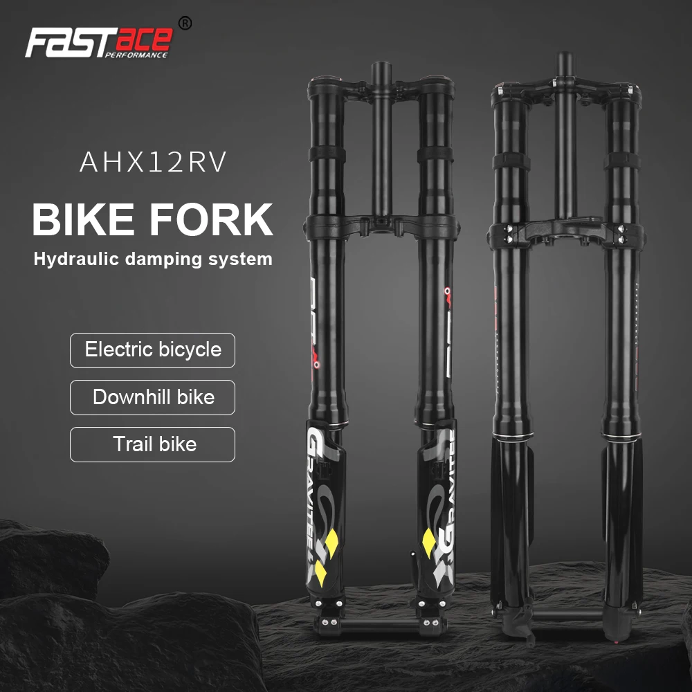 Fastace AHX12RV Front Suspension Electric Dirty Bike Fork 60lbs for Talaria Sting ERIDE PRO EMTB Bike Fork