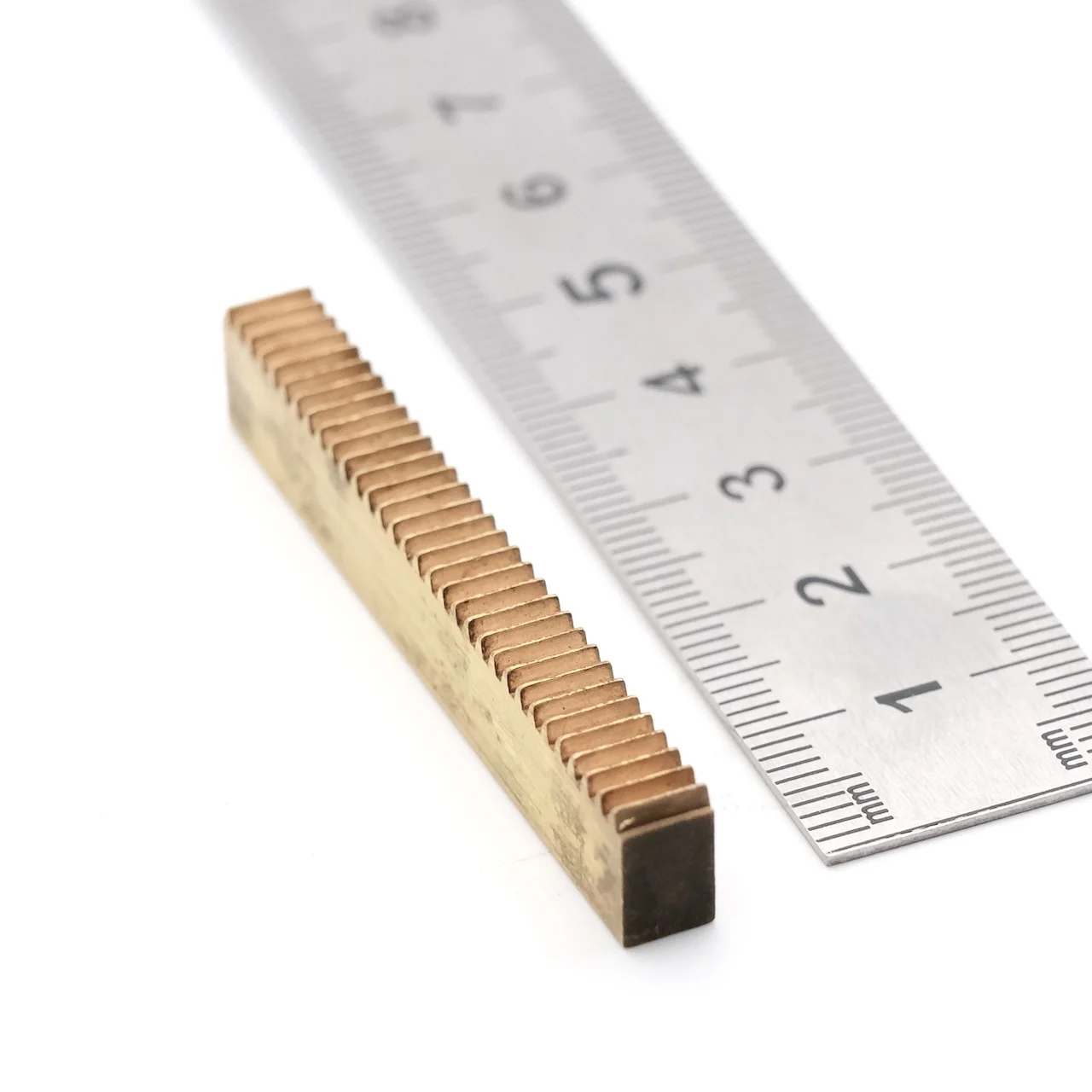 Precision 0.5M Copper/Steel Rack 5/8/10mm 50/100/150/200/250/300 Length Straight Rack DIY Guide Rail Slide Block Part