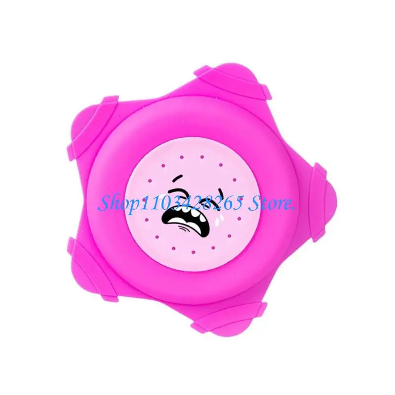 Duurzaam Silicone Splash Flying Disc Squeeze Throwing Water Feature voor kinderen spelen Heldere niet-vervagende kleuren G2TE