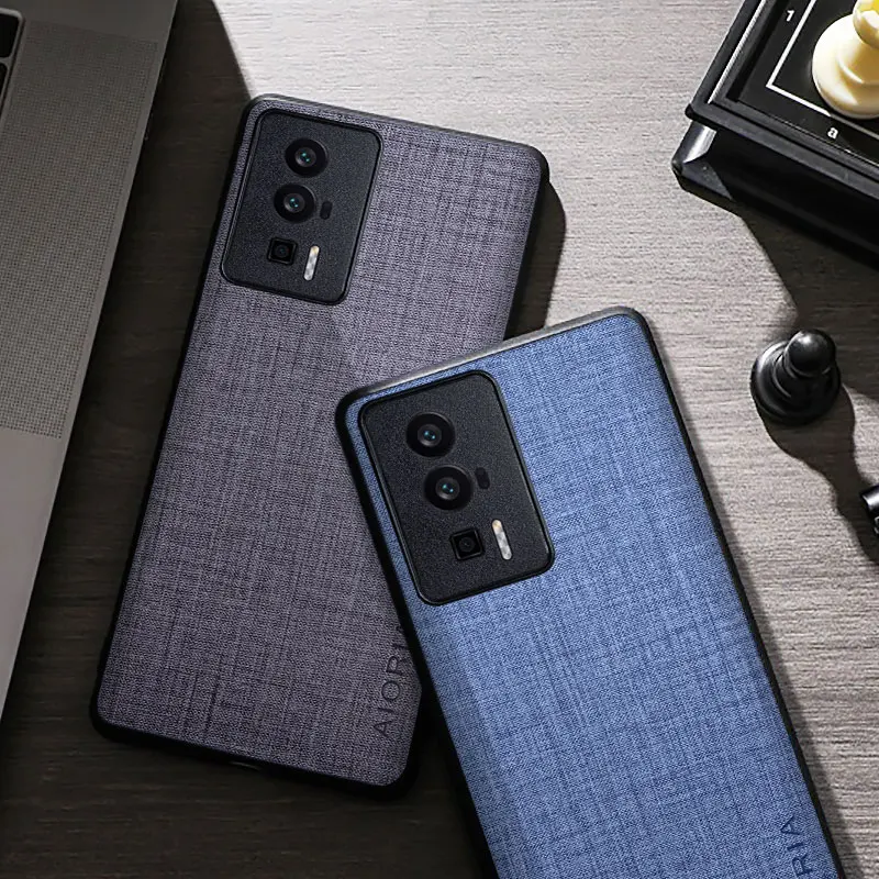 Case For Poco F5 Pro Redmi K60 Pro Premium Cloth Texture Unti-Sctratch Back Cover for xiaomi poco f5 potective phone Case Bumper