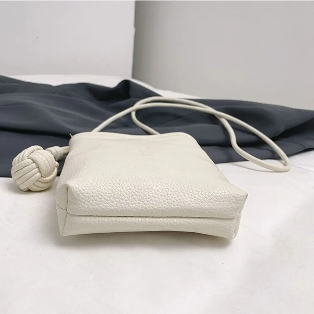 

PU Leather Mobile Phone Crossbody Bag Small Purses Candy Color Leather Trend Shoulder Bag Soft Simple Mini Summer Shoulder Bags