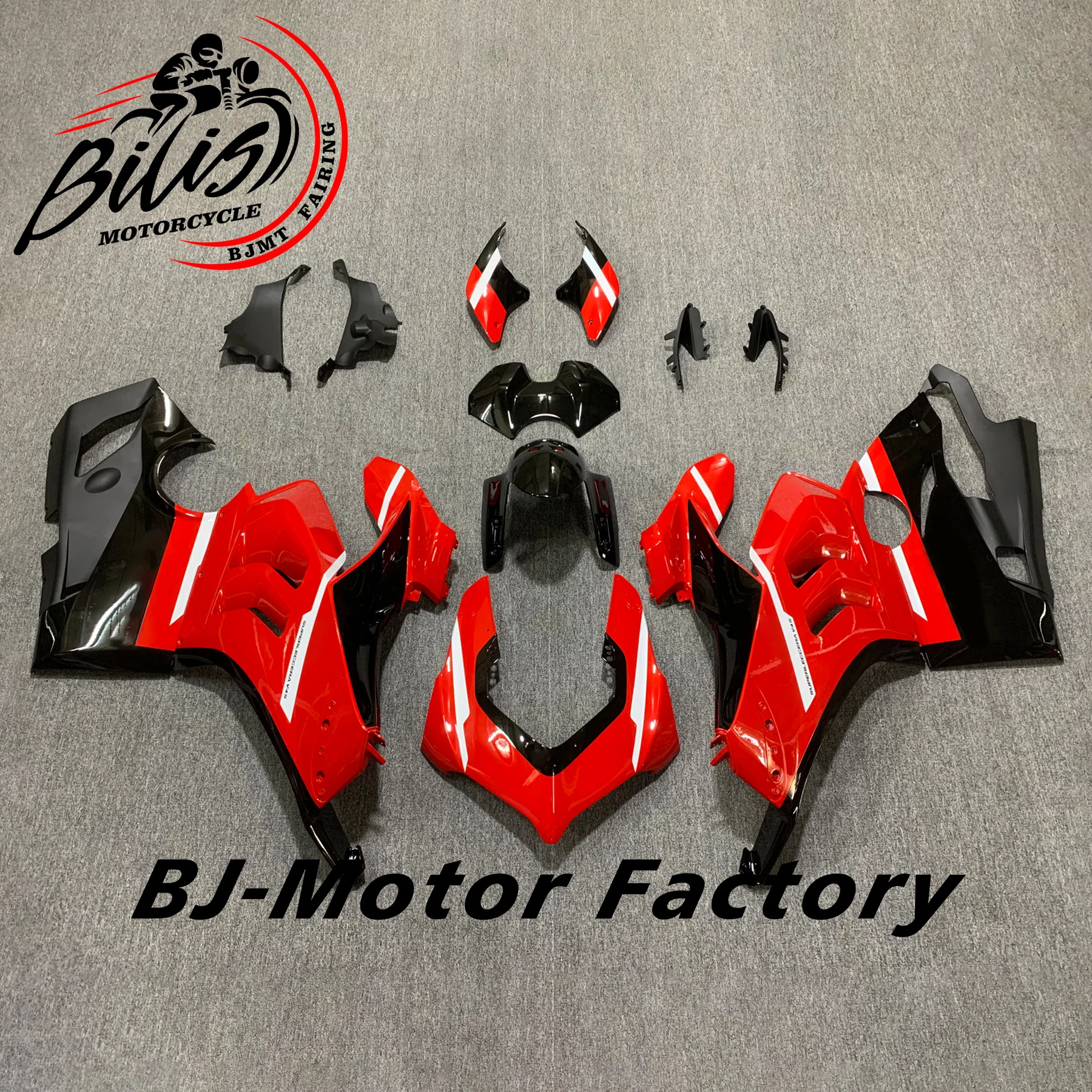 

New ABS Plastic Fit For Ducati Panigale V4 V4S 2018 2019 2020 2021 Fairing Kit Full Set Motorcycle Fairings Painted Bodywork 4 G