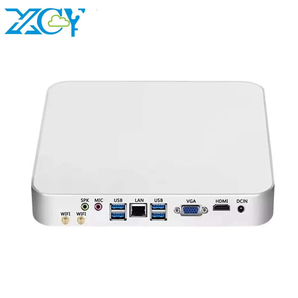 XCY-Mini PC Core i7-1255U, 8 Go RAM, 512 Go SSD, ordinateur de bureau, avec limitation