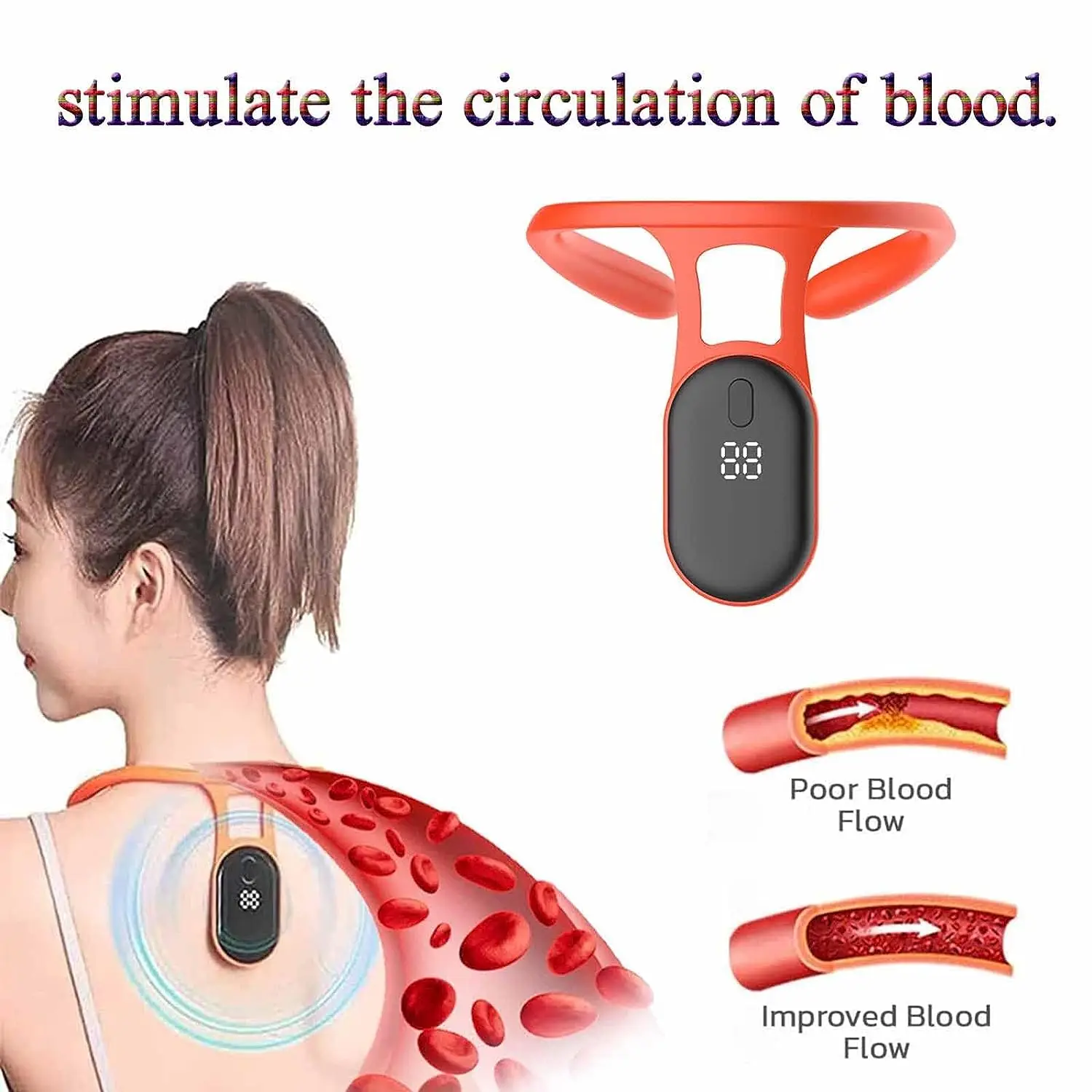 UNTIOR Smart Posture Corrector Device Posture Training Realtime Scientific Back Posture Correct Neck Posture for Adult Kid Healt