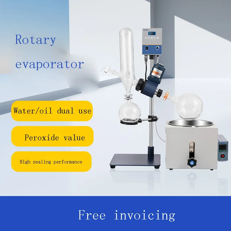 Vacuum Decompression Extraction Distiller Machine Laboratory Small Various Styles Mini Rotary Evaporator