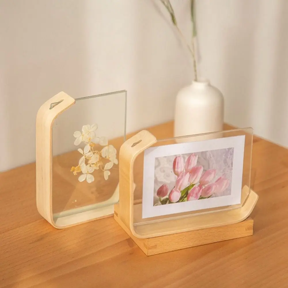 Creative DIY Double-side Photo Frame Exquisite Clear Acrylic Photo Frame Unique Picture Display Frame