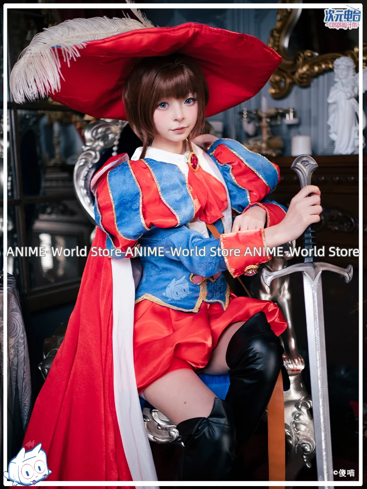 《Advance Sale》Sent in June Anime KINOMOTO SAKURA Prince Cosplay Cosume Clothes Halloween Costumes Women