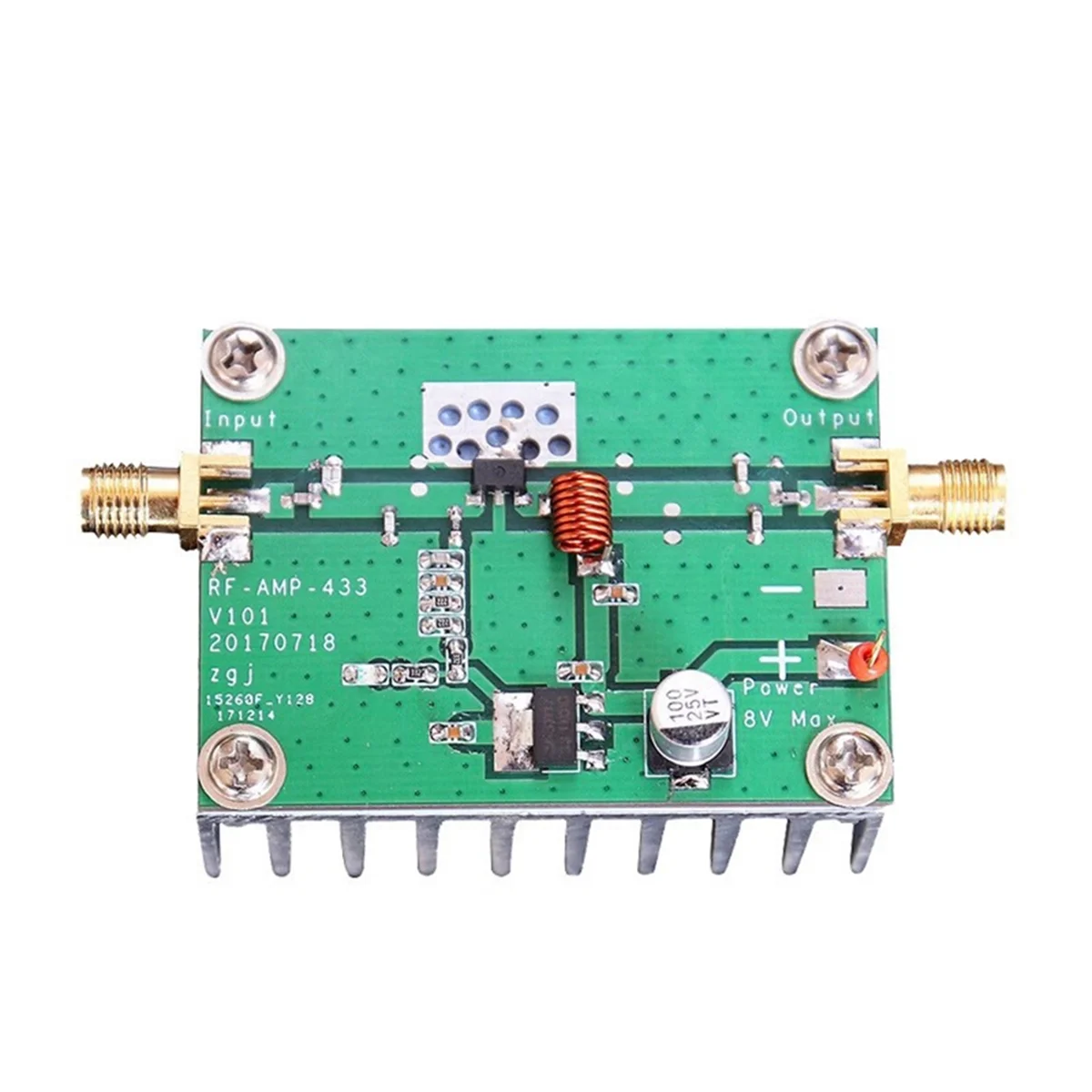 A51I 433MHz 8W Power Amplifier Board HF High Frequency Amplifiers Digital Power Amplificador