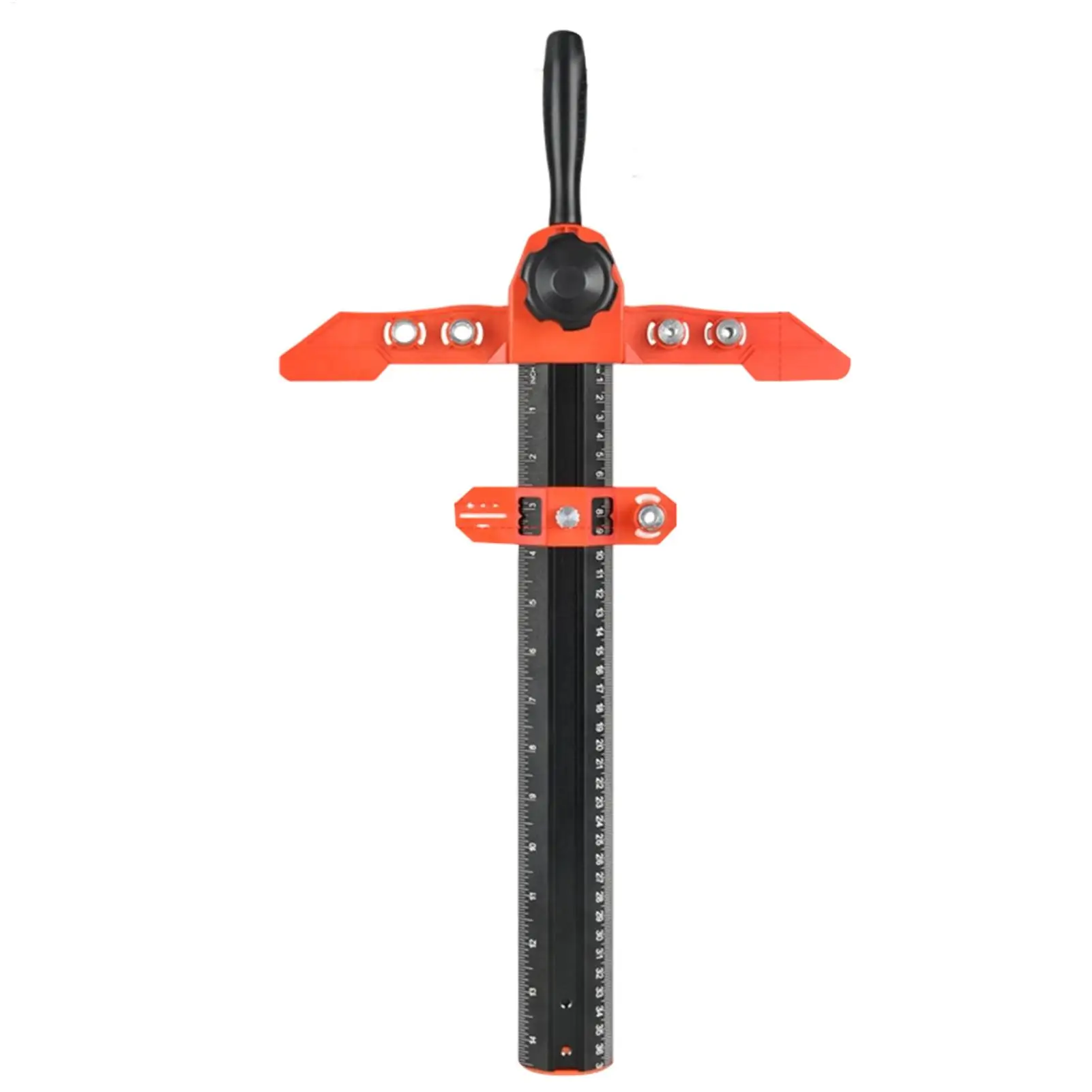 Woodworking Scriber Marking Ruler Adjustable Scribing Angle Guide Woodworking Position Square For Carpentry Drafting Contractor