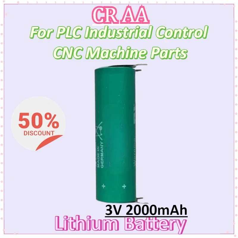 

CR AA 3V for PLC Industrial Control Lithium Battery Accessories for CNC Machine Parts Disposable Batteries