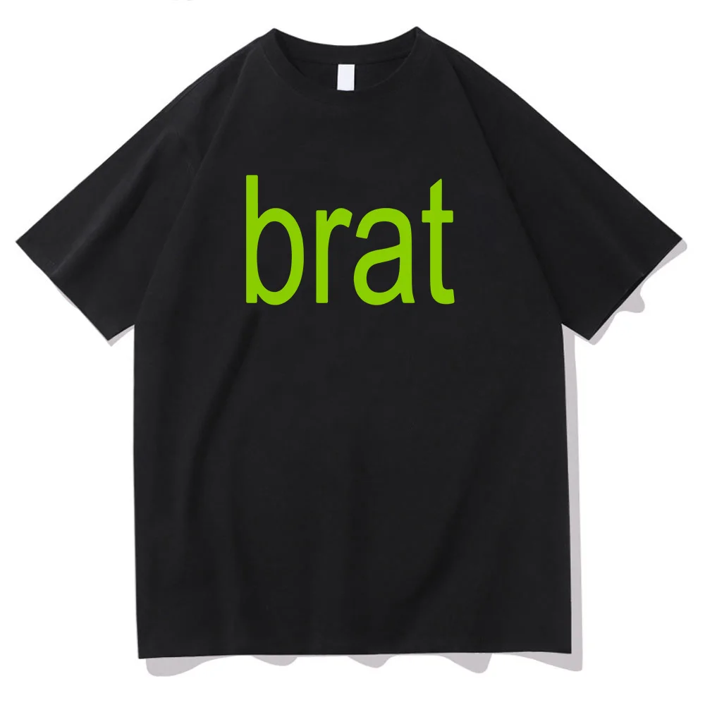 Brat Album 2024 Tour T-shirt Charli XCX with Special Guest Shygirl Tee-shirt Casual Cotton High Quality Women Tshirt Unisex Tees