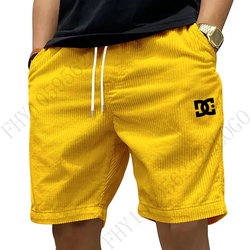 Zomerhardloopshorts voor heren, mode-casual shorts, ademende sportshorts met elastische taille, effen fitnessbroek