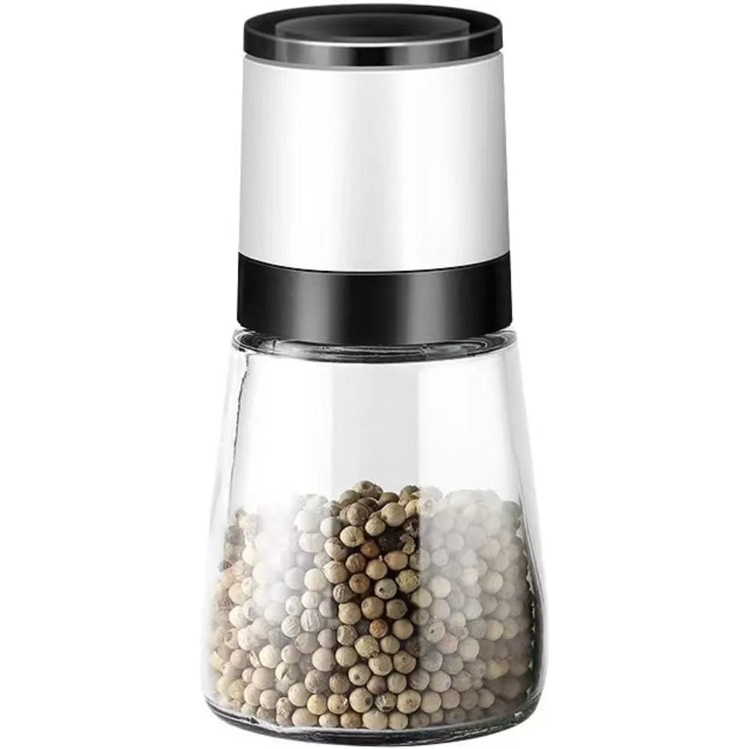 Spice Grinder with Ergonomic Design 2.5 inches - Black.