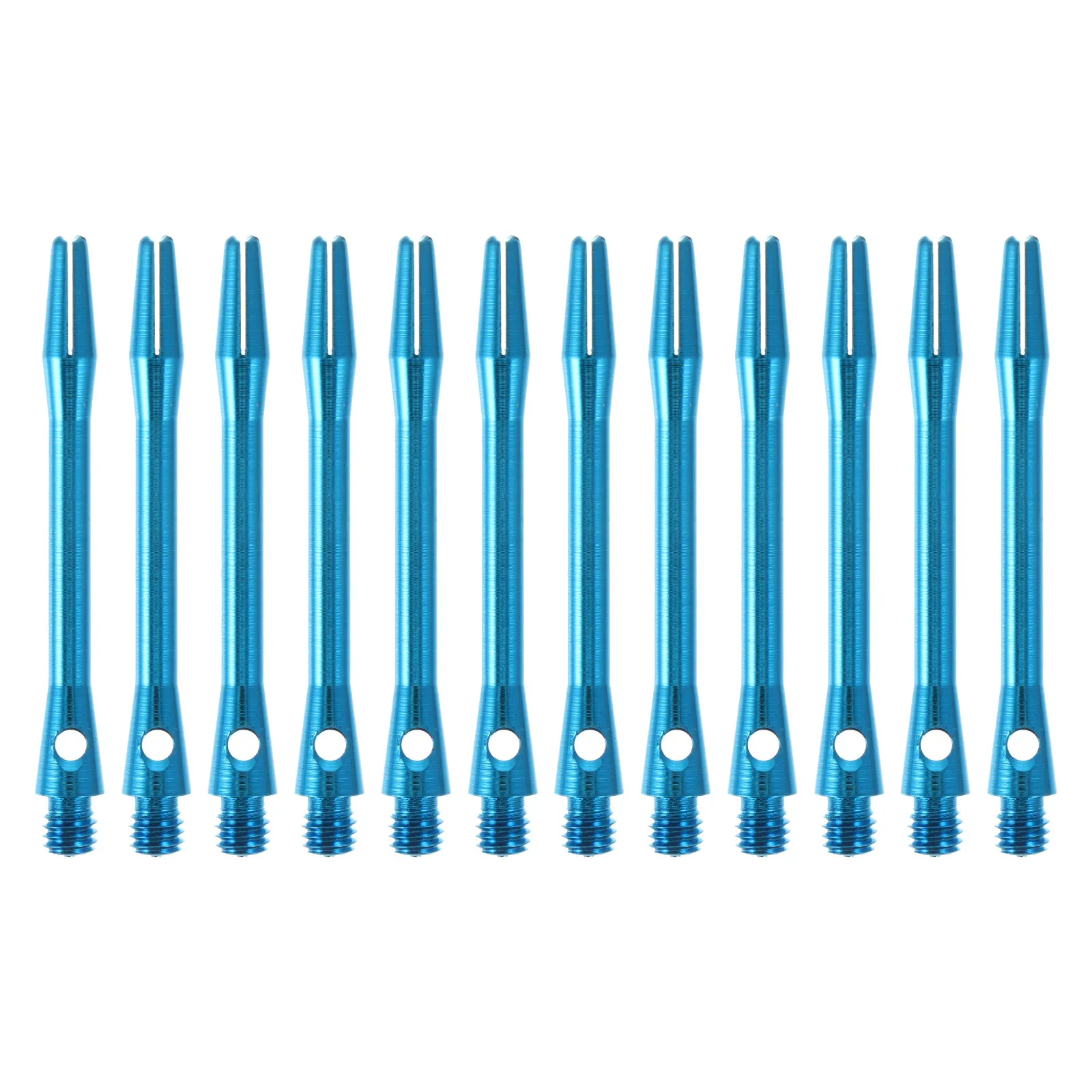 

12 шт. 2Ba резьбовых стержней для дротиков из алюминиевого сплава, 45 мм, стандартные металлические сменные стержни, аксессуары для метания, для Flight Lock