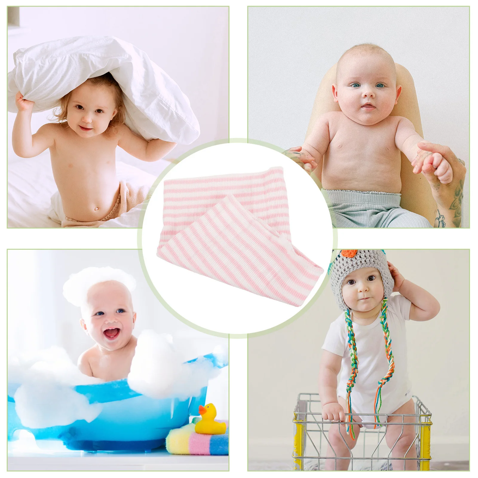 

Belly Band Abdomen Wrap Cotton Warm Protective Belt Anti-Colic Wrap For Use