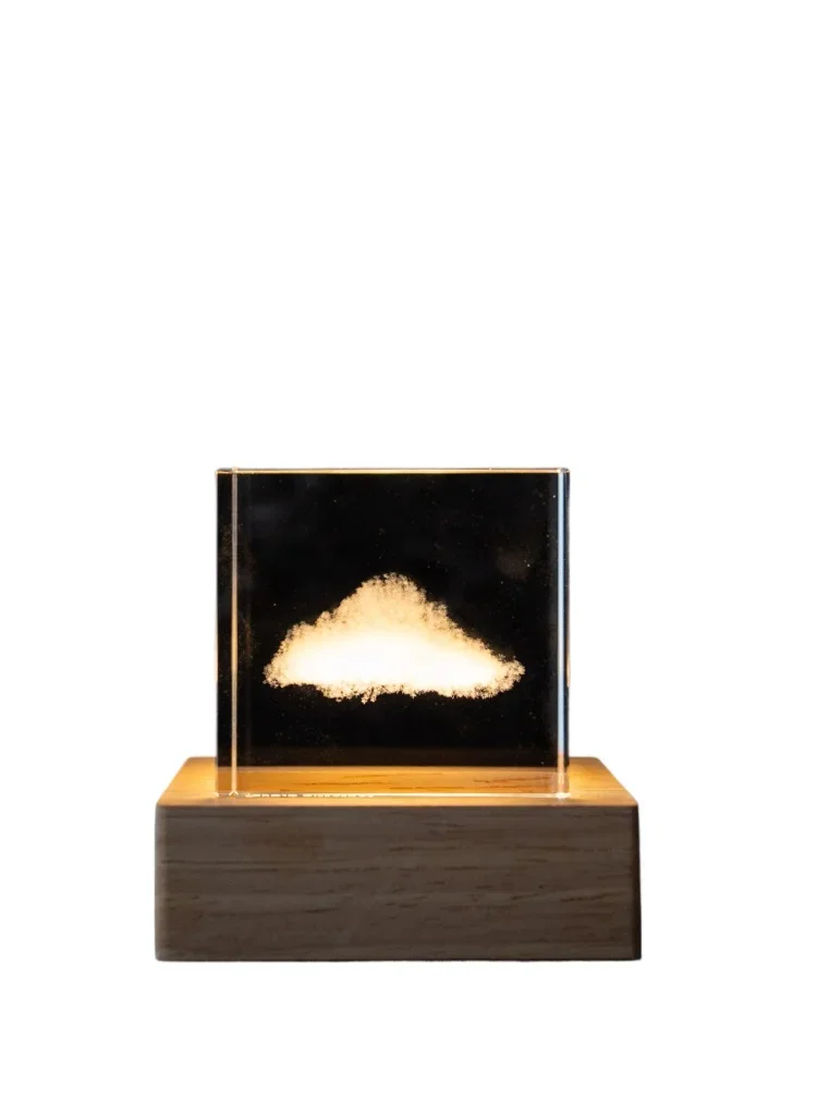 

6CM cloud cube high appearance level display couple friends birthday gift niche premium gift box