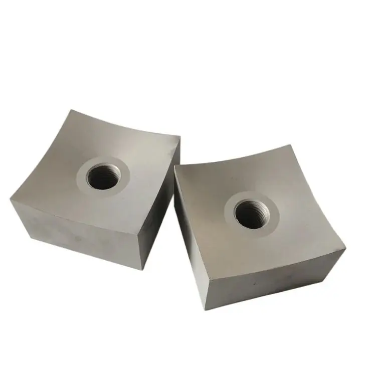 Shredder Blades Crusher Knives SUS304 Double Shaft Waste Shredder Blade with Cutting Edge