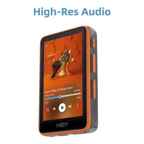 HiBy R1 HiFi Audio Music Player MP3 USB DAC WiFi Bluetooth 5.1 DSD256 PCM384kHz/32bit X1600E CS43131 MSEB Web Radio 3.5mm Output