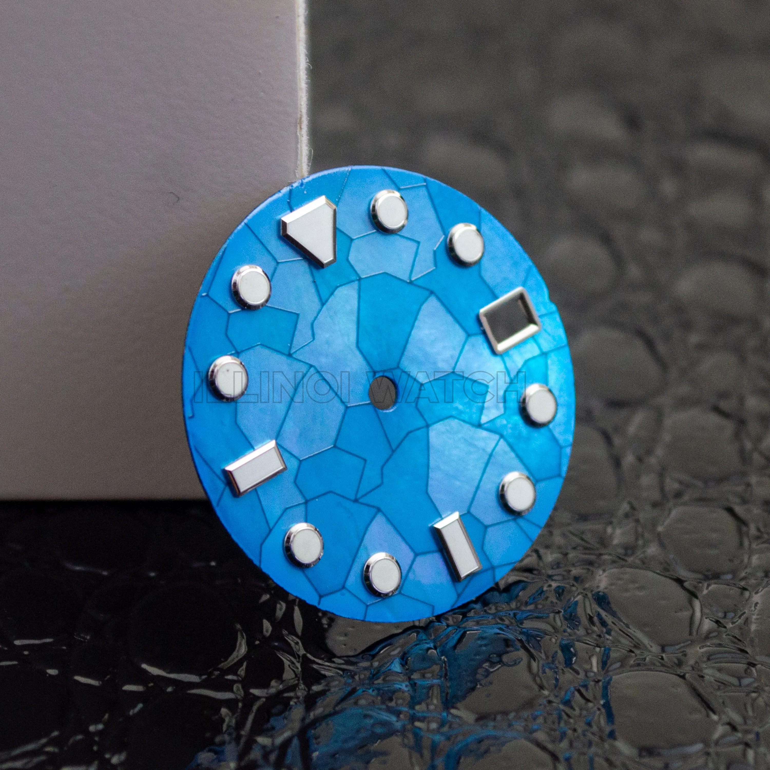 NH35 Watch Dial Sterile Watch Dial Green Luminous Dial 28.5mm Dial Watch Dial Blue White Black for NH35 NH36 Movement