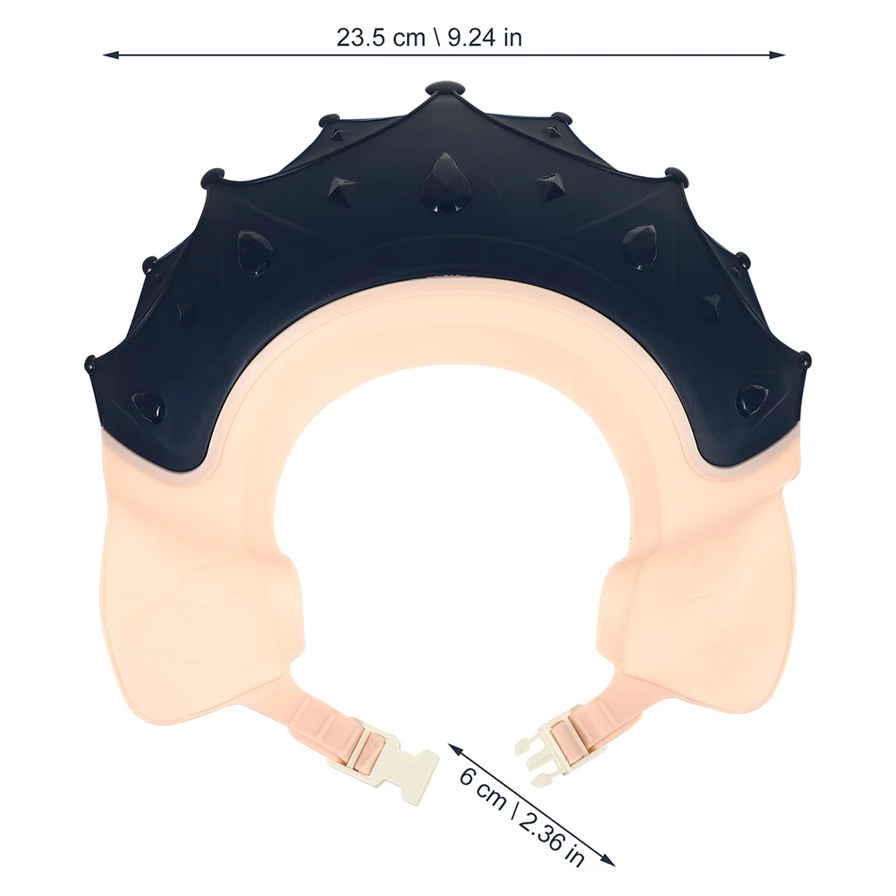 

2Pcs Newborn Baby Bath Hats Waterproof Toddler Shower Cap Shampoo Guard for Kids Easy Clean and Carry Baby Shower Caps