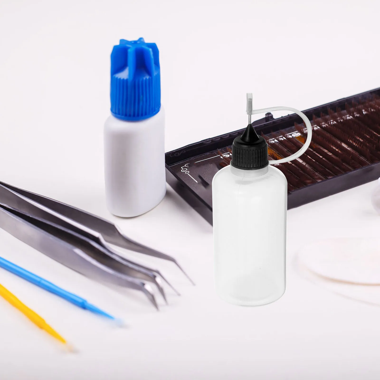 

10Pcs Glue Applicator Bottles Needle Tip Empty Squeeze Bottles Precise Control Craft Adhesive Dispenser Needle Bottle