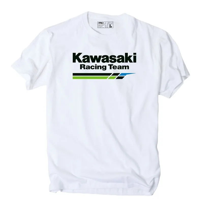 Hot Selling Kawasaki Motorcycle T-Shirt 2026 Summer New Arrivals Motorcycle Jersey Outdoor Training Men's Cycling Apparel Tops