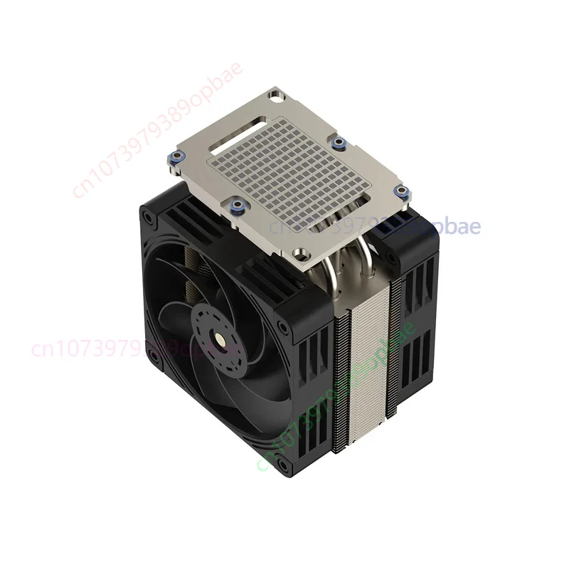 Sever CPU Cooler for LGA 3647 Narrow Type 4U Radiator 5 Heat Pipes 300W Heat Sink Double Side Blow Cooling Fan LGA3647-R95