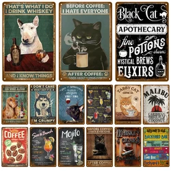 Vintage Tin Sign Home Decor Items Wall Decor Art Wall Mural Room Decoration Items Decor Men Retro Metal Sign Plate Bar Posters