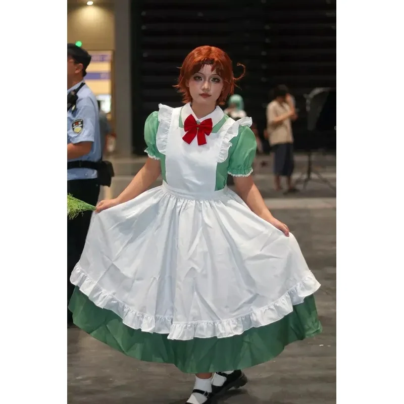A;3\v,7'd/Anime Cos Axis Powers Hetalia Italy Cosplay Costume Tailor Made Maid Lolita Dress Party Uniform3'c;5,h/8\ view 4