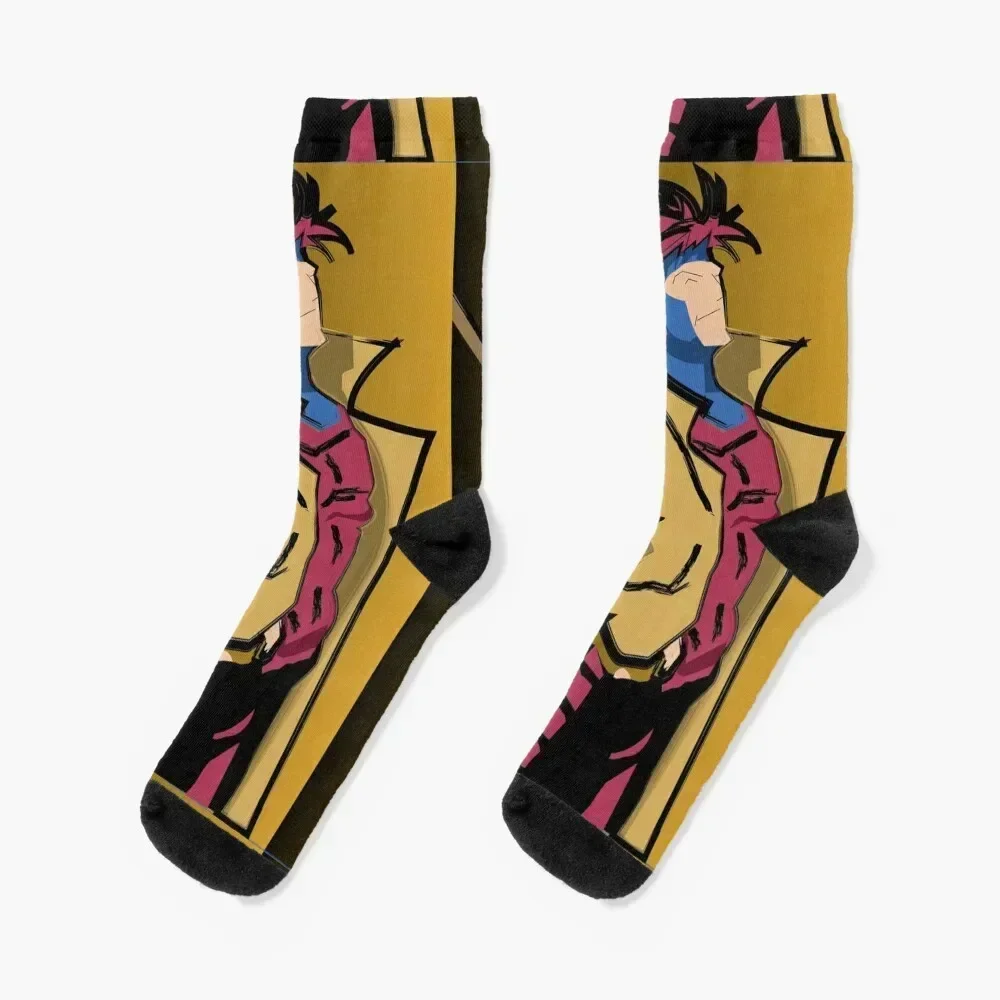 Gambit t-shirts Socks christmas gift Soccer hiphop valentine gift ideas Women Socks Men's