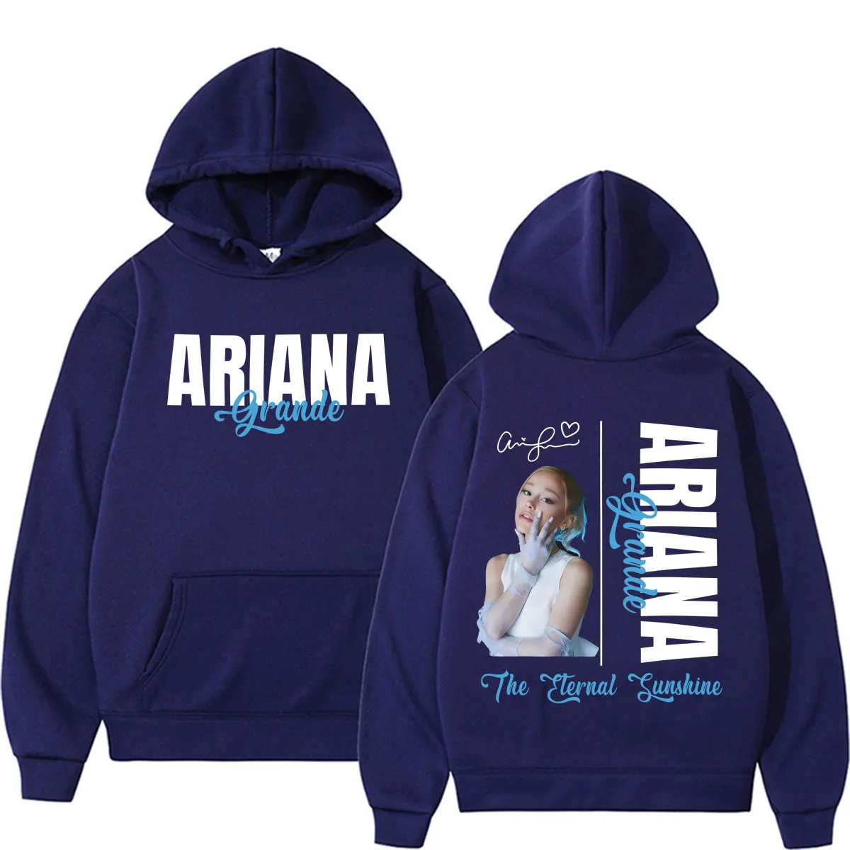 Ariana Grande Eternal Sunshine Tour 2026 Merch Hoodie Men Women Clothing Fashion Aesthetic Sweatshirt High Quality Fleece Hooded