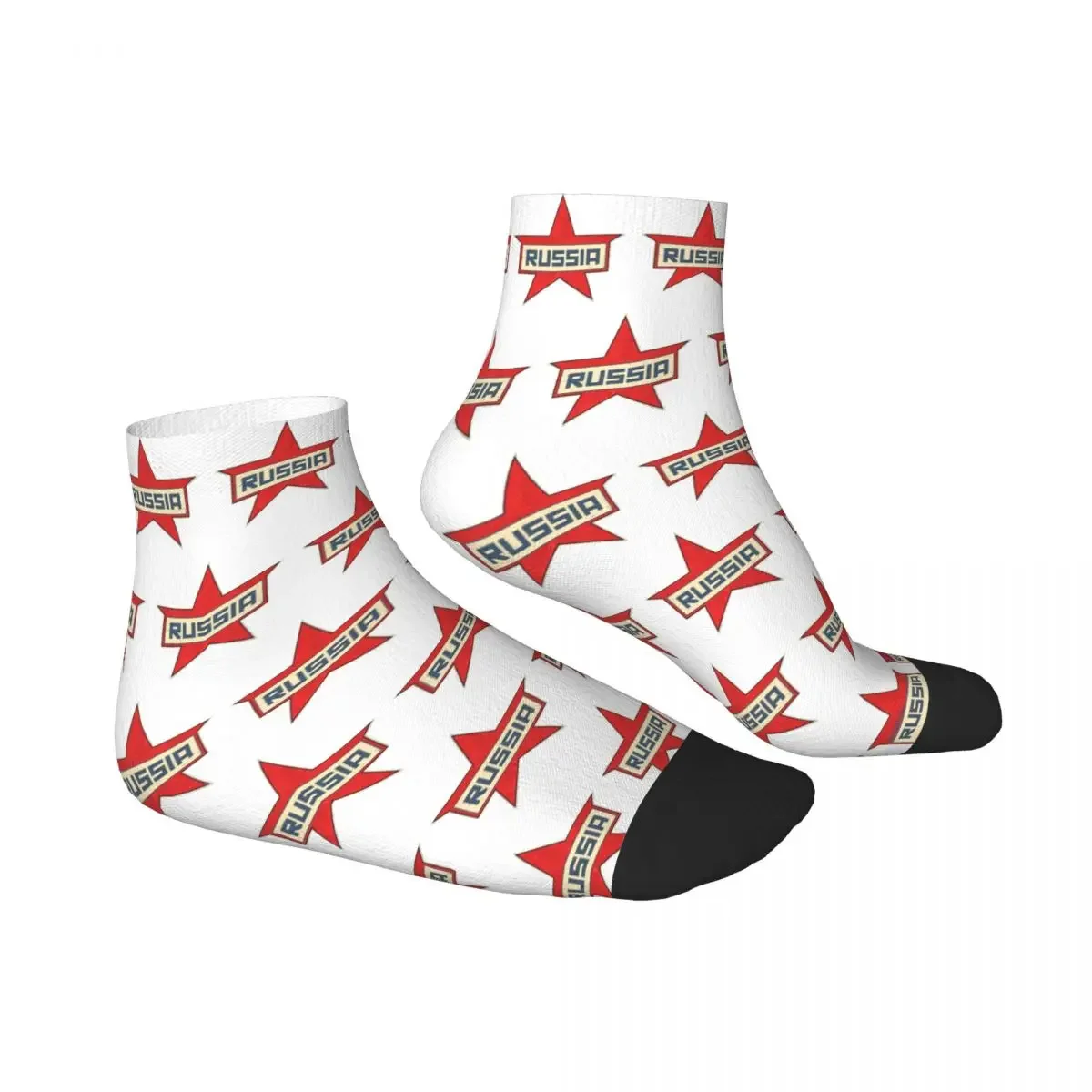 CCCP Star-Soviet-Union USSR Socks Harajuku Sweat Absorbing Stockings All Season Socks for Man's Woman's Christmas Gifts