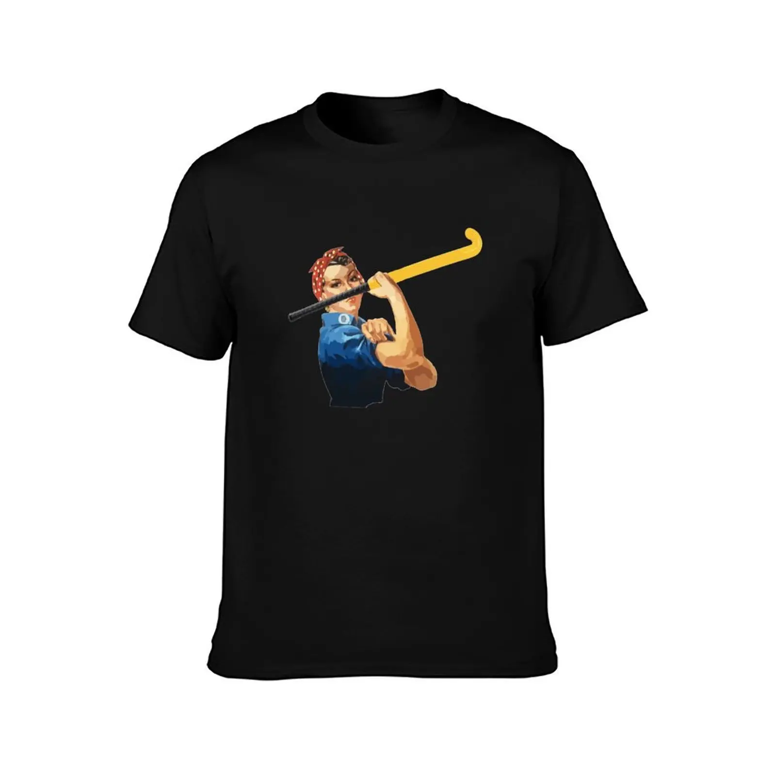 We Can Do It! Field Hockey! T-Shirt Essential Solid Color T-Shirt