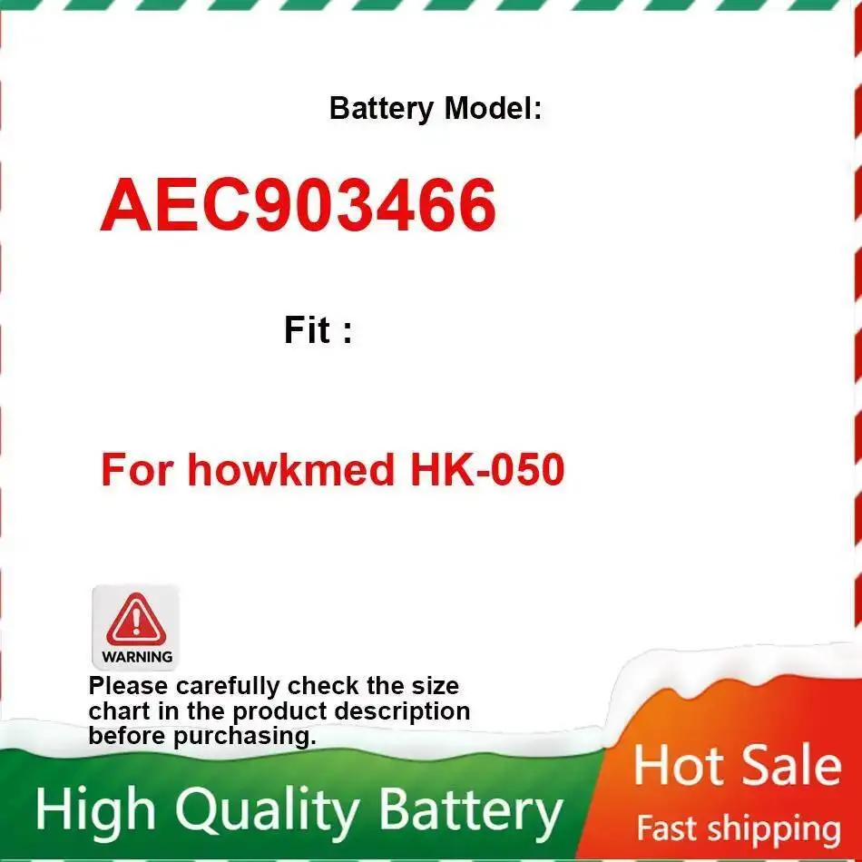 

Портативный аккумулятор для медицинского оборудования AEC903466 для Howkmed HK-050 2100 мАч