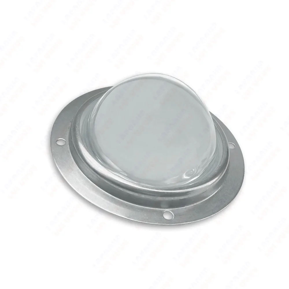 30 45 60 90 120 Degrees LED Lens Optical Glass 78mm + Reflector Collimator + Fixed Holder For 20W 30W 50W 100W High Power Chip