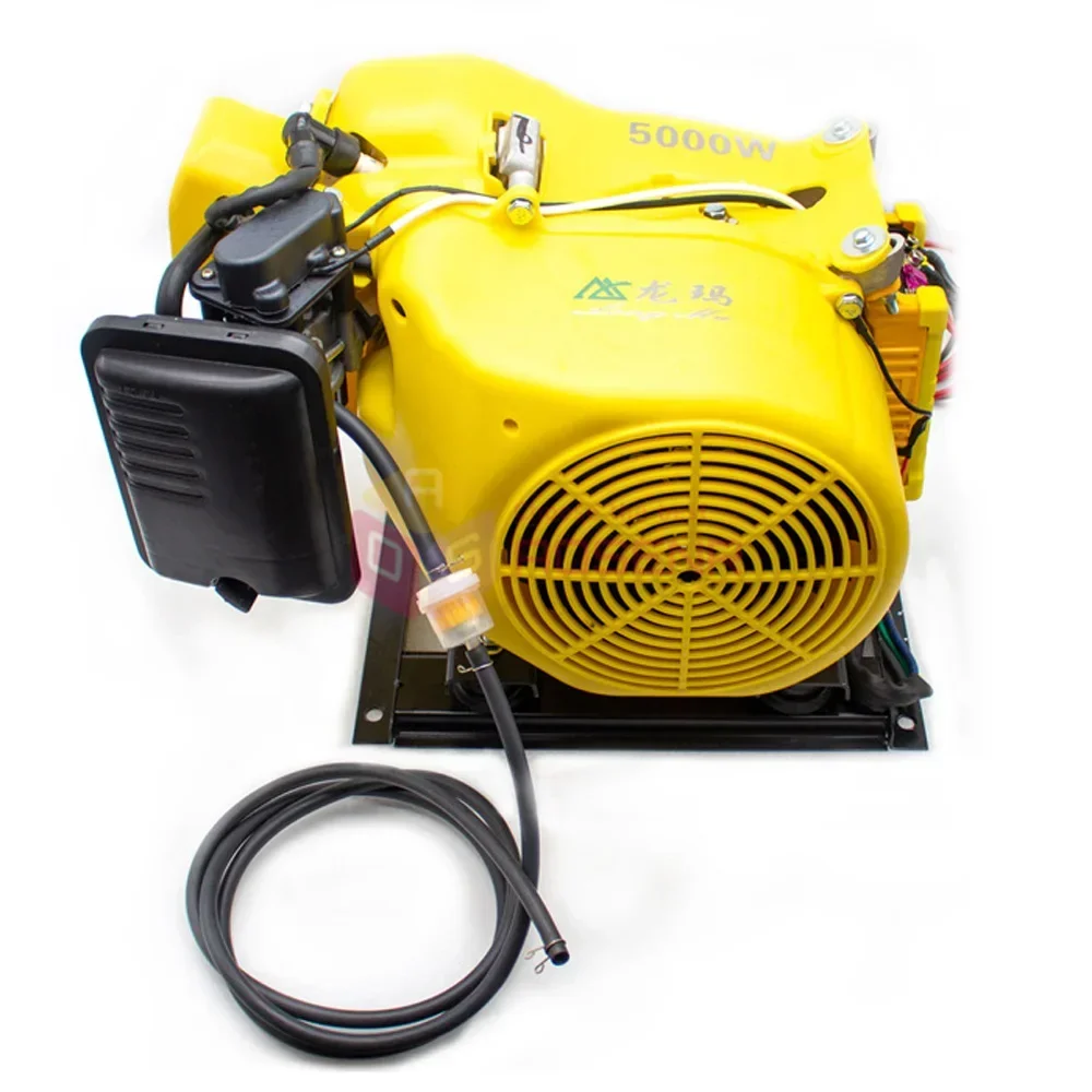 5KW Electric Vehicle Generator Range Extender 48V-72V 5000W Electric Start