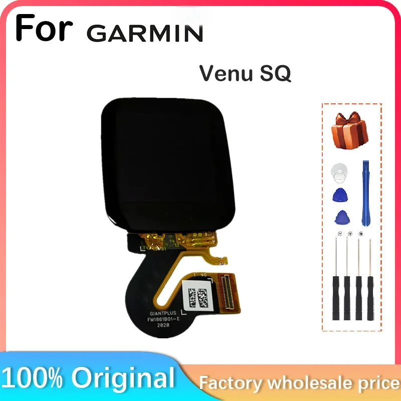 For Garmin Venu SQ Sport Smart Watch LCD Display Screen Touch Screen, For Garmin Venu SQ Sport LCD Touch Repair Replace Assembly