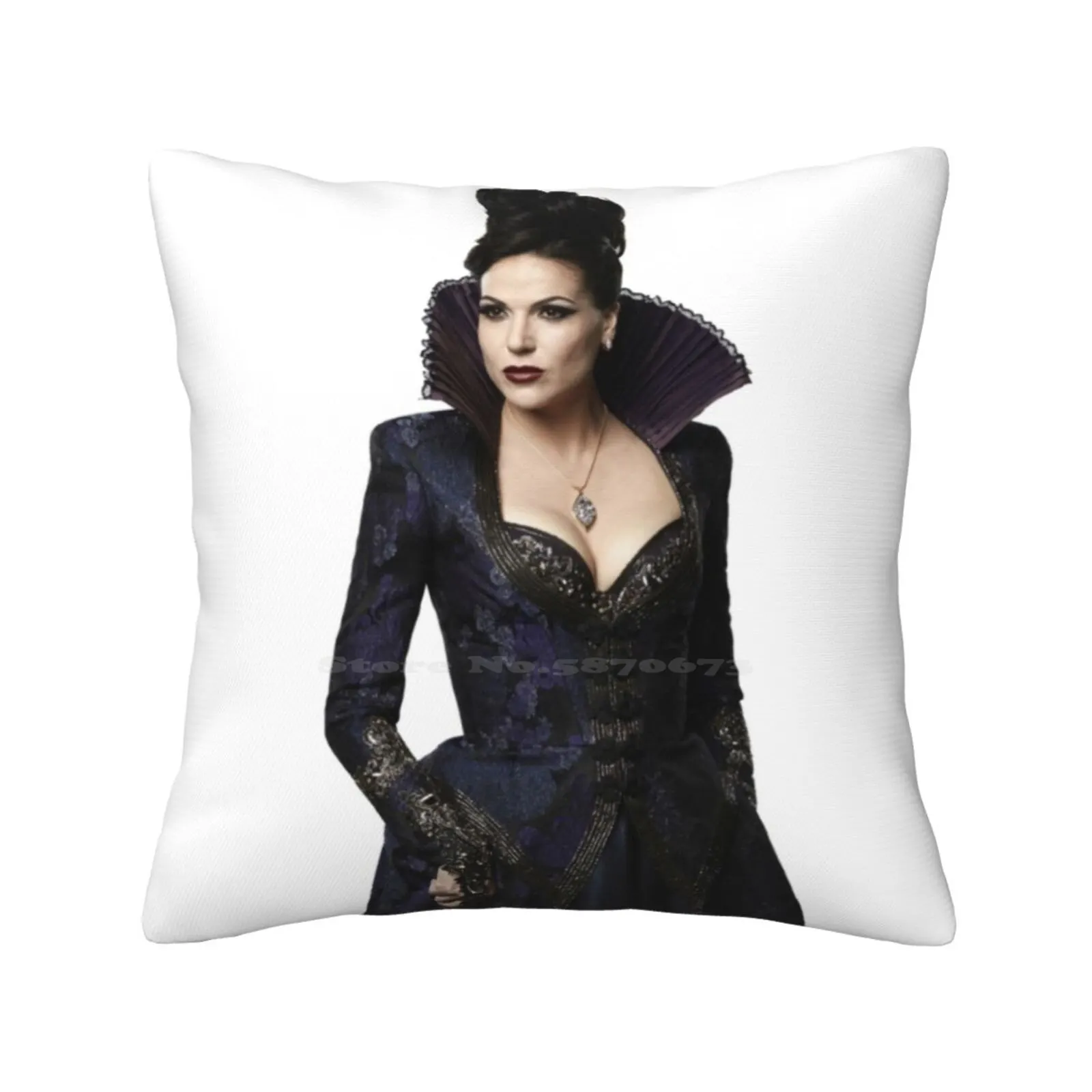 Once Upon A Time-Regina Mills-Evil Queen Pillowslip Pillowcase Ouat Once Upon A Time Lana Parrilla Evil Queen Regina Mills