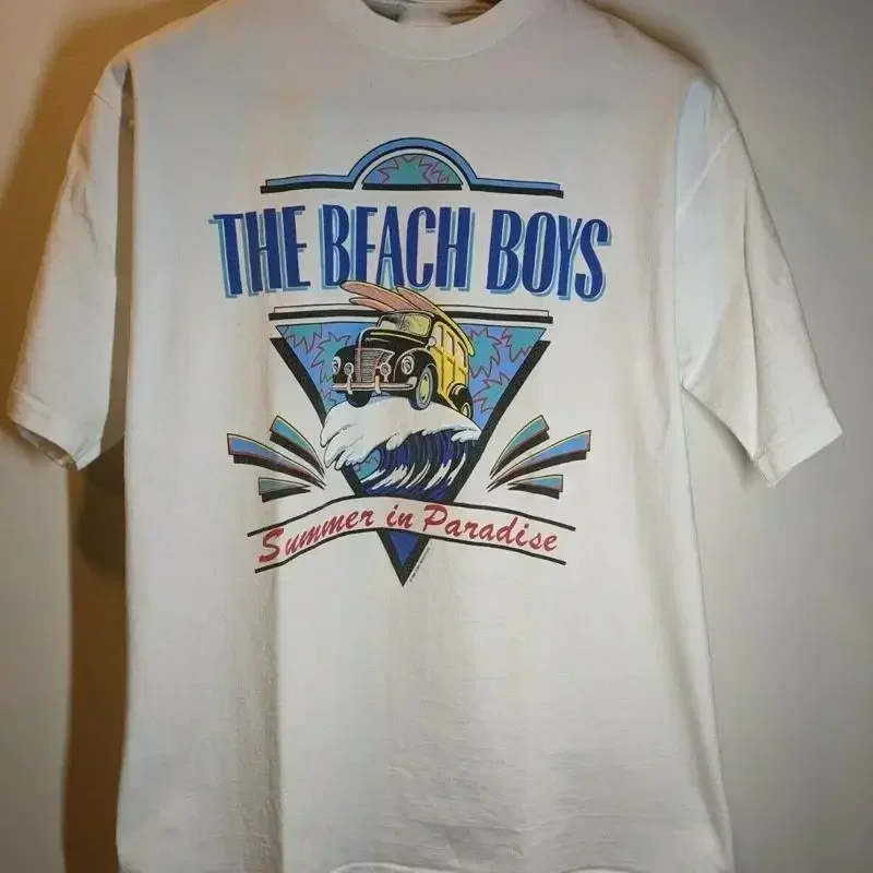 Vintage 1995 Beach Boys Summer In Paradise World Tour All Sport T Shirt