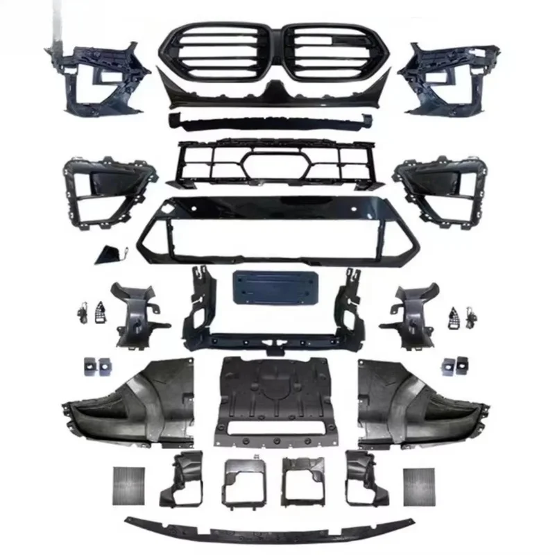 High Quality X6M F96 LCI Style Conversion Body Kit Facelift Upgrade Accessories Fit For BMW X6 G06 LCI 2024 Includes Front Bumpe