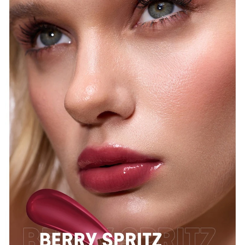 ガラス光沢液体口紅保湿リップグロス 24 時間防水汚れ防止乾燥しない口紅リップグロスチューブ化粧品