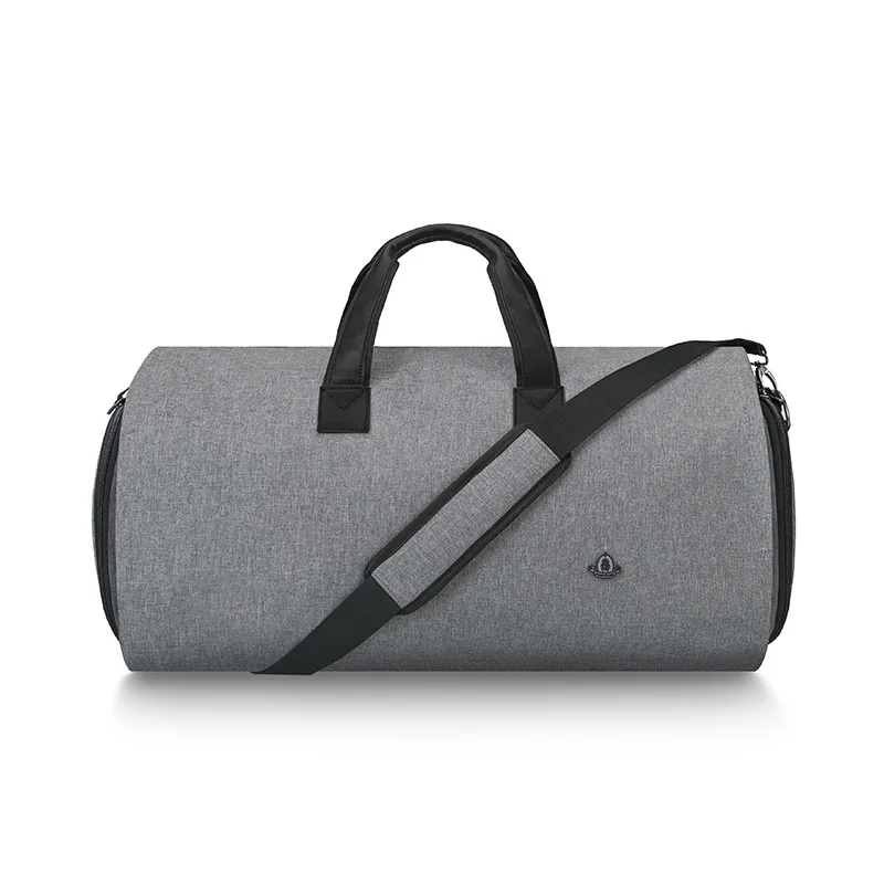 Bolsa de lona de viaje resistente a los arañazos, bolso de noche impermeable, correa de hombro desmontable, bolsas de Weekender convertibles para ropa cc