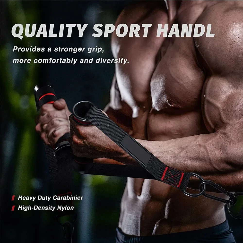 Triceps Rope Cable Attachment 3