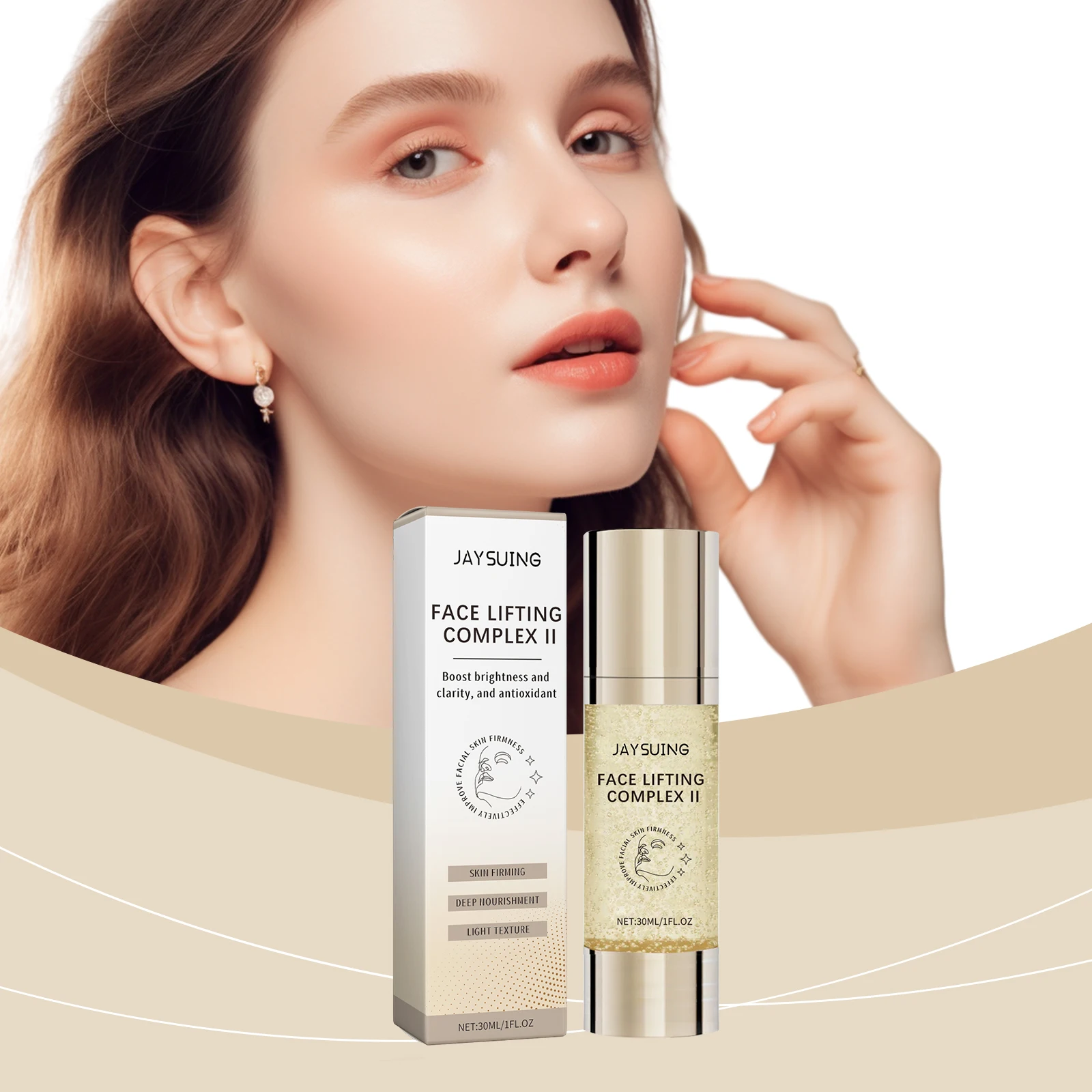 

Tocopherol Firming Facial Essence Nourish Moisturizing Increase Skin Elasticity Repair Barriers Improve Drying Face Care Serum