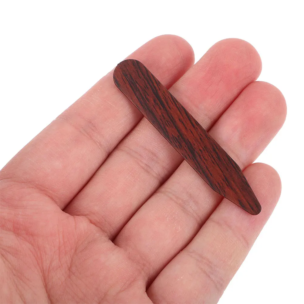 

Wooden Collar Stays For Men Women Dress Shirts Shirt Collar Support Insert Holder Stiffener Protectors Formal Wear