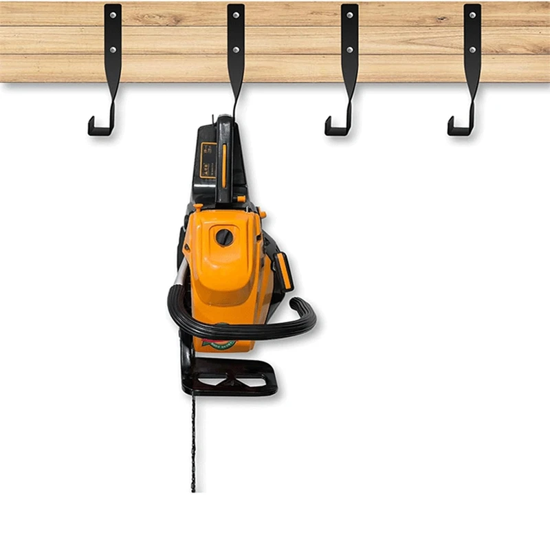 Soporte de montaje en pared para motosierra, estante para soplador de mochila, accesorios para pared de garaje, colgador para cortadora de hilo Weed Eater